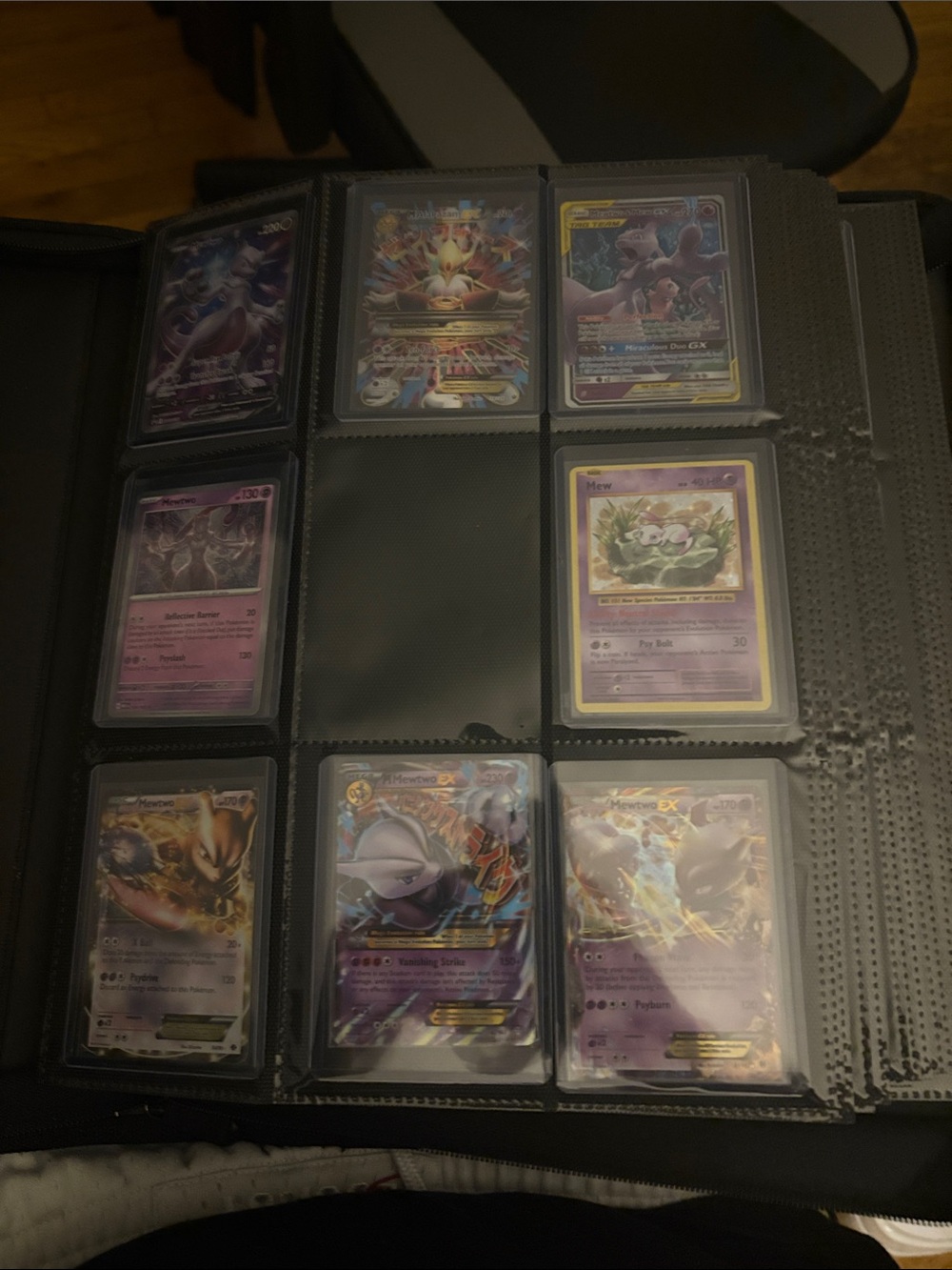 Rare Mew Pokémon Card Collection - Purple Tones